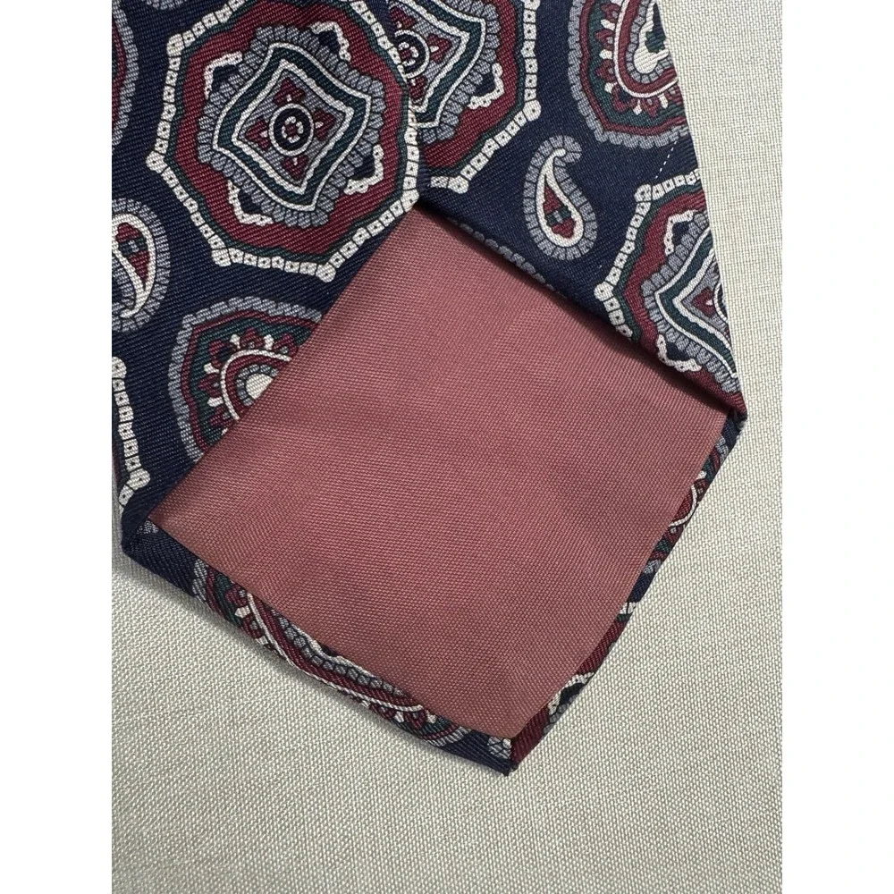 Bert Pulitzer All Silk‎ Paisley Tie 3.5